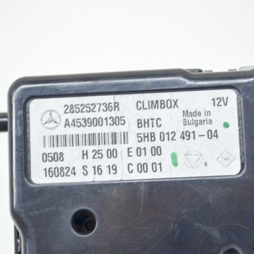 SMART FORFOUR II W453 2016 JINÉ VYBAVENÍ ELEKTRICKÉ