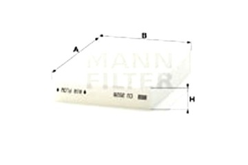 MANN-FILTER FILTR KABINY OPEL AGILA SUZUKI SPLASH 1.0-1.3D 01.08-