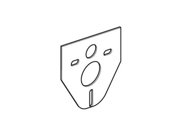 Uszczelka wygłuszająca do WC i bidetu