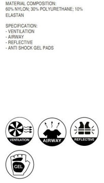 RADVIK HILDER ВЕЛОСИПЕДНЫЕ ПЕРЧАТКИ ДЛЯ ВЕЛОСИПЕДА размер M