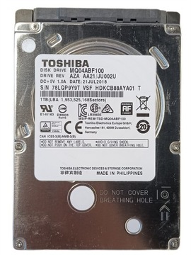 DYSK TWARDY HDD TOSHIBA 1TB 2,5