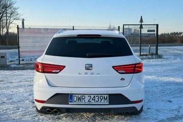 Seat Leon III ST Facelifting 2.0 TDI 150KM 2017 Seat Leon 2.0 TDi 150KM 2017 FR serwisowany kamera, zdjęcie 7