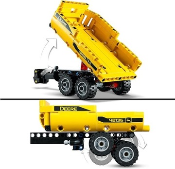 НАБОР БЛОКОВ LEGO TECHNIC ТРАКТОР TIR ПРИЦЕП 390 EL ПОДАРОК ​​XXL