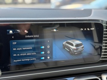 Mercedes GLS X167 SUV Facelifting 3.0 450d 367KM 2025 Mercedes-Benz GLS GLS450d Premium Plus - Manufaktur alpejska szarosc 3.0, zdjęcie 28