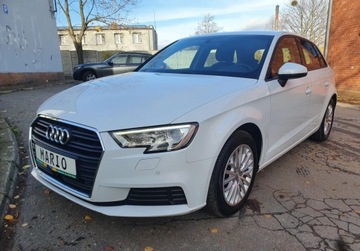 Audi A3 8V Sportback 5d Facelifting 1.4 TFSI COD Ultra 150KM 2017 Audi A3 Sportback FULL LED Nawigacja Serwis GetHelp 1.4 Benzyna, zdjęcie 6
