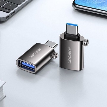 АДАПТЕР ТИПА-C — USB JOYROOM S-H151 ЧЕРНЫЙ