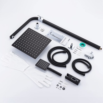 SURFACE SHOWER Колонка, тропический душ INOX 25 СМ
