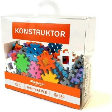 Konstruktor. Mini Waffle. 140 sztuk