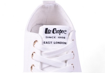 Buty Damskie Lee Cooper Sportowe Trampki na platformie białe 2462 r.40