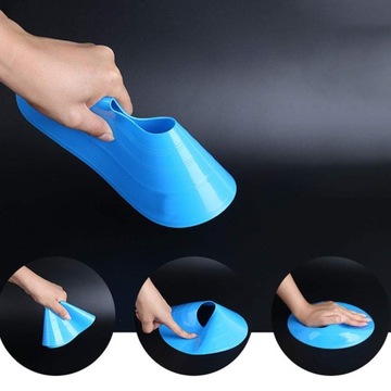 НАБОР ТРЕНИРОВОЧНЫХ КОНУСОВ ИЗ 15 ПЛАСТИН ФУТБОЛЬНЫЕ ТРЕНИРОВОЧНЫЕ КОНУСЫ