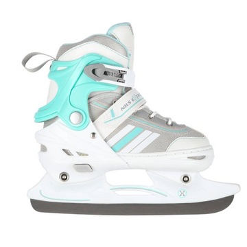 Роликовые коньки NILS 2в1, регулируемые женские хоккейные коньки 39-43