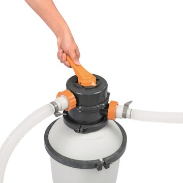 Песочный насос для бассейна фильтр для бассейна 3028 л/ч фитинги шланги Bestway