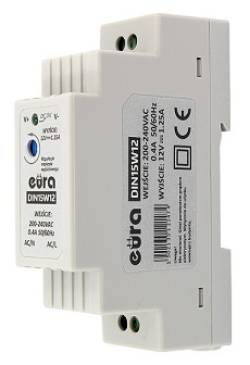 DOMOFON BEZSŁUCHAWKOWY GŁOŚNOMÓWIĄCY +zasilacz DIN