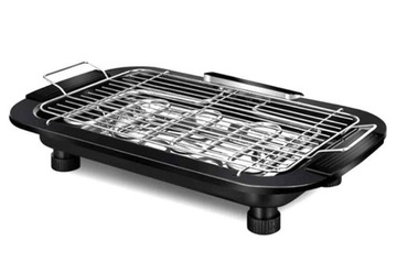 НАСТОЛЬНЫЙ ЭЛЕКТРОГРИЛЬ, ПОРТАТИВНЫЙ, РЕГУЛИРУЕМЫЙ, ПРОЧНЫЙ