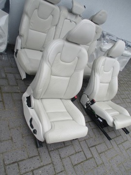 СИДЕНИЯ БОКОВЫЕ БОКОВЫЕ VOLVO XC90 КОМПЛЕКТ НАДПИСЕЙ БЕЖЕВЫЙ ВЕНТИЛЯЦИЯ W-WA