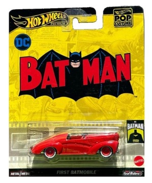 HOT WHEELS PREMIUM POP CULTURE BATMAN First Batmobil