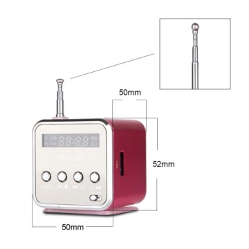 ПОРТАТИВНОЕ КУХОННОЕ FM-РАДИО С ДИНАМИКОМ И BLUETOOTH