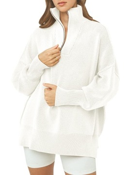 Sweter damski z golfem XL.