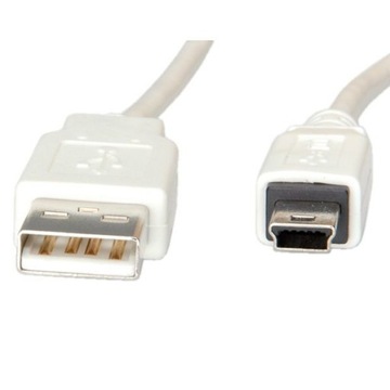 Kabel USB 2.0 Typ A M - 5-pin Mini M 0.8m
