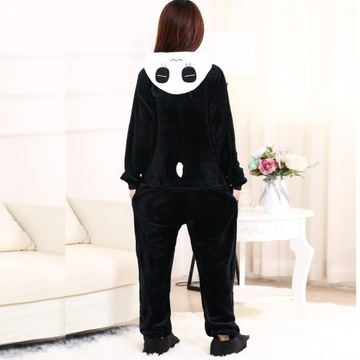 PIŻAMA ZWIERZĘTA Panda Kigurumi Full Body powrót z