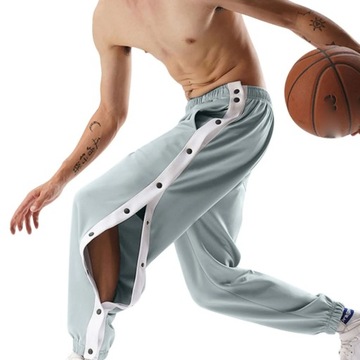 Men's Tear Pants Student Side Breasted Sports Casu