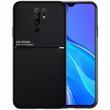 Etui Biznes do Redmi 9 Czarny,