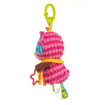 ZAWIESZKA SÓWKA SOWA OLIVIA PINK 80157 Balibazoo
