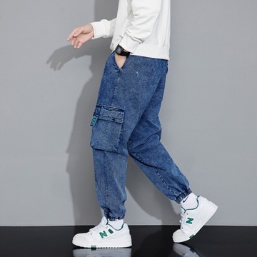 K127 jeansy męskie baggy/joggery rozmiar 7XL