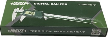 INSIZE 1108-150 Электронный штангенциркуль 150 мм с винтом и роликом