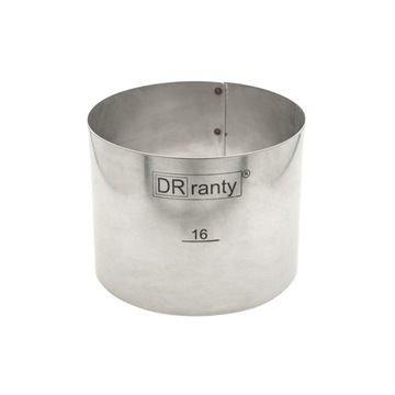 RANT OPASKA DO PIECZENIA TORTU STAŁY DOROSIOWE RANTY 16cm H12cm
