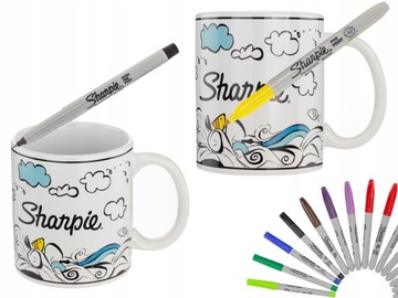 Перманентный маркер Sharpie M15 черный 12 шт.