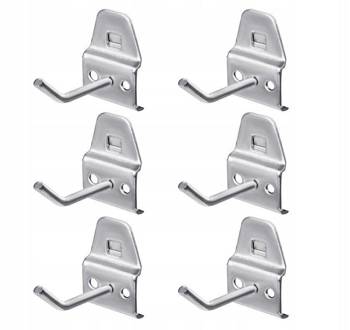 Набор маленьких одинарных крючков - 6 шт.