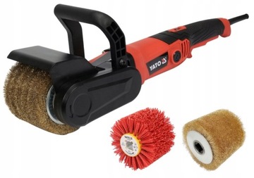 ШЛИФОВАЛЬНАЯ МАШИНА YATO 1300 Вт + 2 ЩЕТКИ В КОМПЛЕКТЕ