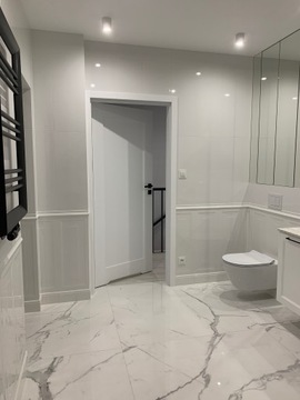 ВНУТРЕННИЕ ДВЕРИ ДЛЯ ВАННОЙ, БЕЛЫЕ DRE NESTOR 10, РАЗМЕРЫ С ФАЛЬЦЕМ