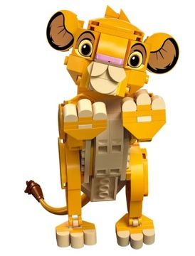 LEGO DISNEY - KRÓL LEW LWIĄTKO SIMBA (43243) KLOCKI PREZENT