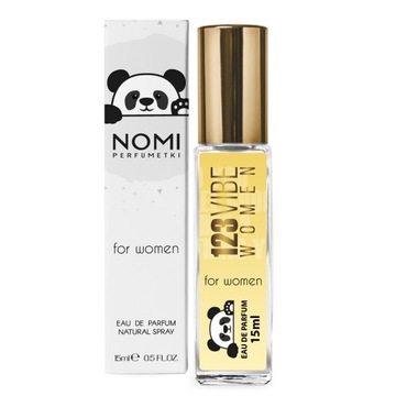 NOMI PERFUMY DAMSKIE PERFUMETKI 123 VIBE 15ML EDP