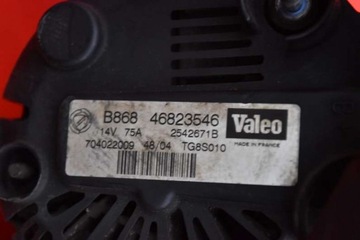 ALTERNÁTOR 46823546 FIAT PANDA 2 II 1.3 MULTIFUNKCE 07R