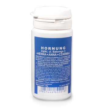 Henna ANNA HORNUNG proszkowa 20g czarna