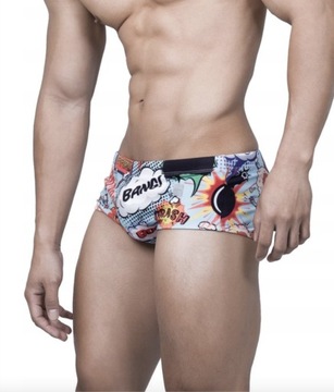 KĄPIELÓWKI MĘSKIE BANG! BOOM PRINT BRAZILIAN M