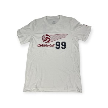 Koszulka męska biała ADIDAS USA VOLLEYBALL 99 M