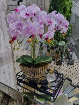 TACA PATERA LUSTRZANA DO SALONU ŁAZIENKI NA SŁODKI STÓŁ HLW8289S CZARNA