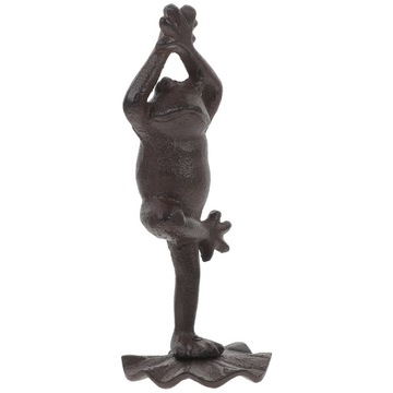 Чугунная статуя лягушки Железная статуя животного