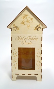Декоративная коробка для меда, подарочная коробка
