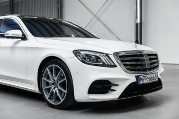 Mercedes Klasa S W222 Limuzyna Facelifting 2.9 400d 340KM 2018 Mercedes S 400 Dociągi. Head Up. Burmester., zdjęcie 12