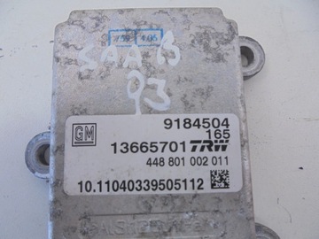 MODUL SENZOR ŘÍZENÍ ESP 13665701 SAAB 9-3 93