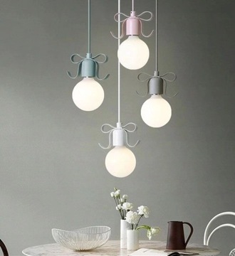 Pojedyncza lampa sufitowa wisząca NARNI zielona