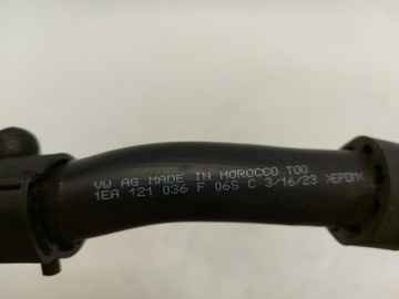 SKODA ENYAQ 5LA IV 80 PŘÍVOD TRUBKA VODY 1EA121036F