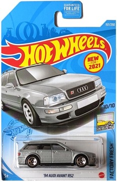 HOT WHEELS 94 AUDI AVANT RS2 FACTORY FRESH 10/10 1:64 NOWY !!!