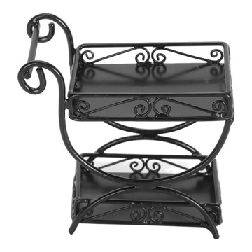 Миниатюрная садовая тележка 1:12 с изысканными деталями, металлический домик для K8