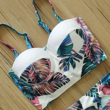 КОМПЛЕКТ КУПАЛЬНИКА БИКИНИ, ИЗ ДВУХ ЧАСТЕЙ ЖЕНСКИЙ КОСТЮМ БОХО МОДЕЛИРУЮЩИЙ КОСТЮМ